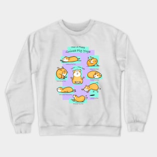 Guinea Pig Yoga 2 Crewneck Sweatshirt